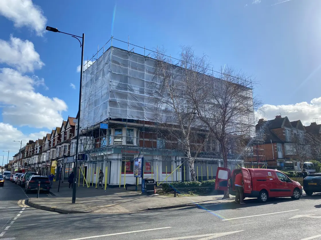 Curtis Scaffolding temporary roofing